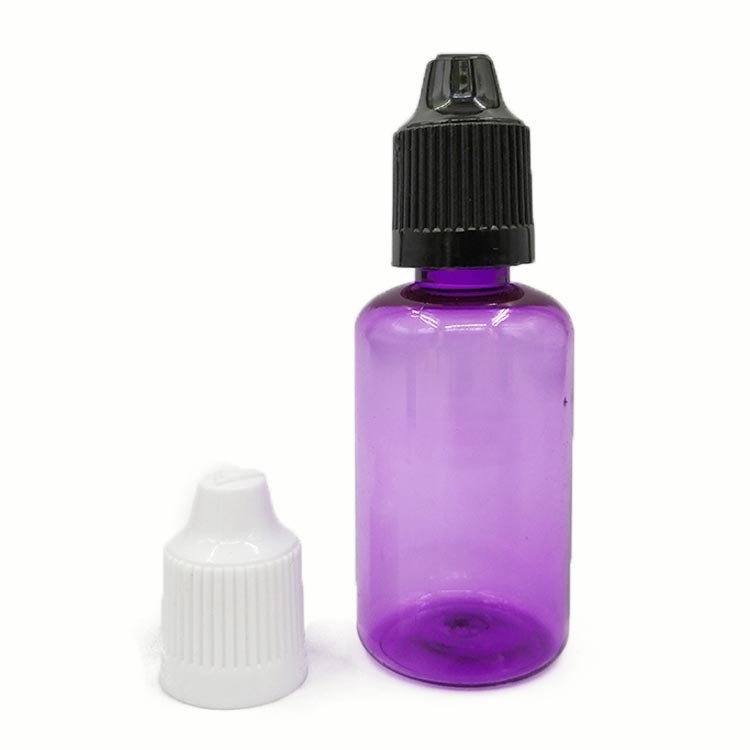 30ml 플라스틱 방울병 압축 가능한 눈 액체 방울병 누출 방지 뚜?? 이 있는 플라스틱