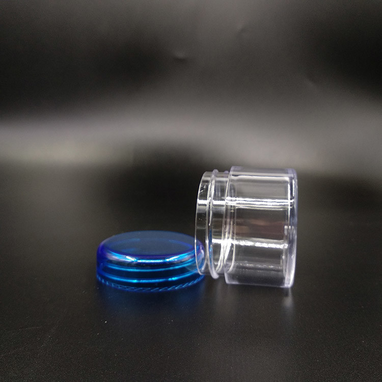미니 3ml 5g 플라스틱 용기 화장품 샘플 병 얼굴 크림 눈 크림 포장 5ml 화장품 병 색상 뚜??