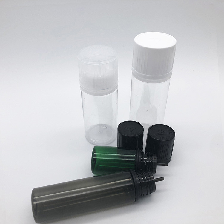 30ml 뚱뚱한 고릴라 LDPE PET 플라스틱 유니콘 압축 병 10 팩 드롭퍼 병 투명 블랙 재사용 유아 보호