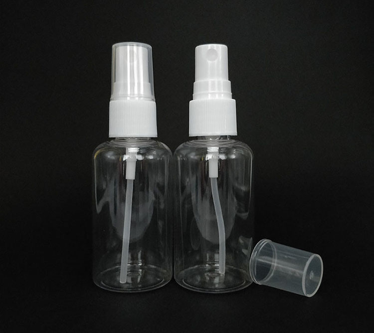고 용량 100ml 120ml 150ml 200ml 250ml 500ml 맑은 흰색 황색 파란색 PET 플라스틱 화장품 포장 스프레이 병