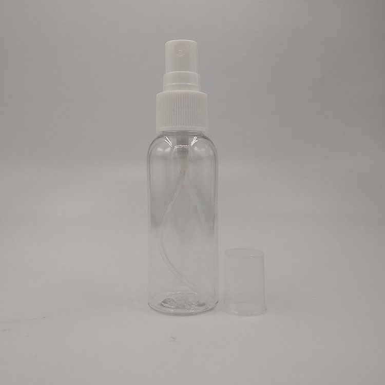 100ml 120ml 200ml 맑은 무거운 바닥 화장품 병 중량 PET 병 스프레이 드롭퍼 PET 플라스틱 병