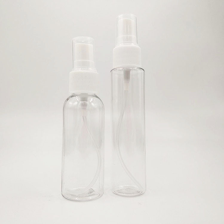 빈 얇은 안개 PET 30ml 50ml 100ml 120ml 150ml 200ml 250ml 500ml 앰버 화이트 맑은 플라스틱 스프레이 병