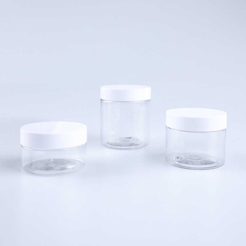 도매 8oz 100ML 200ML 250ML 500ML 사용자 지정 빈 넓은 입 고급 플라스틱 PE 화장품 몸 버터 병