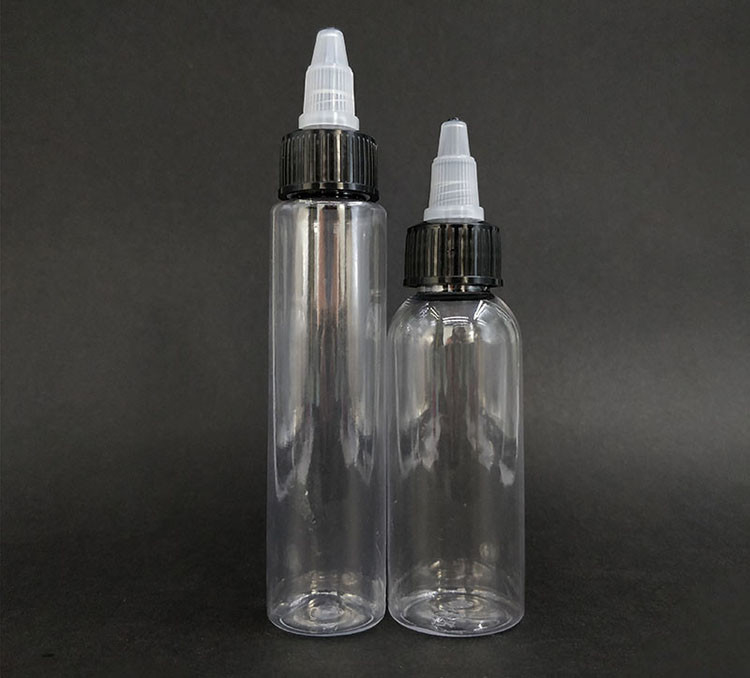 맞춤형 밀폐형 작은 나사 상단 플라스틱 병 15ml 30ml