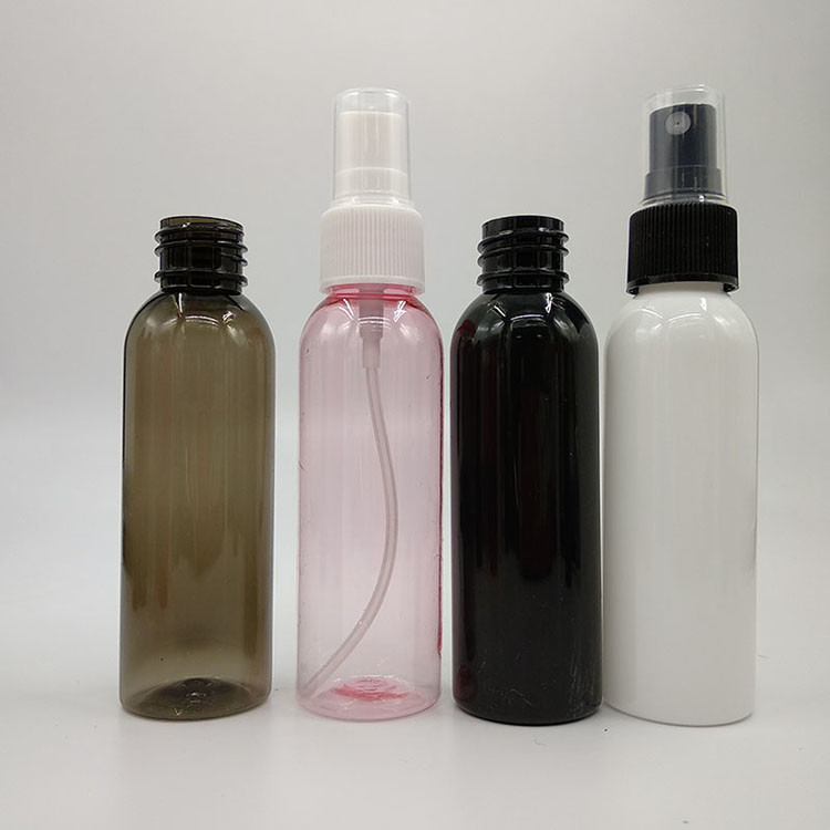 여행 친화적 인 가정용 PET 플라스틱 스프레이 병 10ml 15ml 30ml 50ml 60m 70ml 100ml 200ml 500ml
