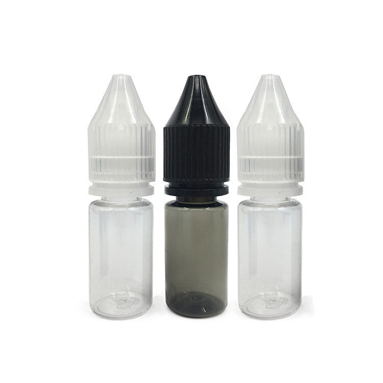 18mm 목 크기 E 액체 병 PET 재료 사용자 정의 인쇄 색상 다양성