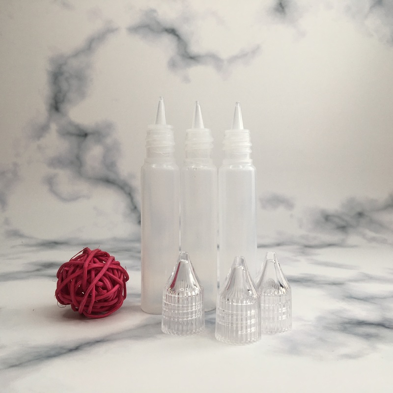 투명 블랙 PET 소형 액체 병 (투명 액체 용기 솔루션용)