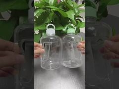 500ml 손잡이 플라스틱 주스 병 주스 우유 차 보관 용기 재사용 가능한 플라스틱 음료