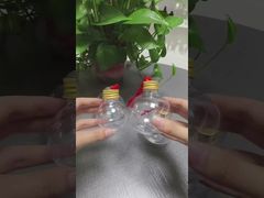 크리스마스 축제 장식 공 구형 주스 맥주 거품 공 모양 차 음료 병