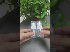 플라스틱 펫 에어 스킨케어 세럼 페이스 크림 페이셜 클렌저 로션 병