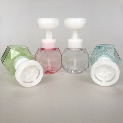 맞춤형 핫 스탬프 로고와 스크린 프린팅으로 PP 캡 폼 펌프 병