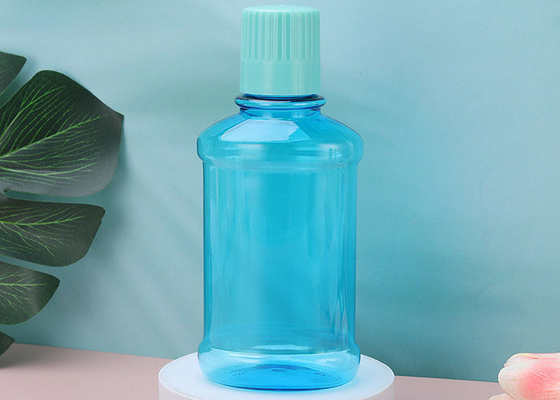 캡과 BPA 자유롭 비어 있는 플라스틱 양치질 약 병 250 밀리람베르트